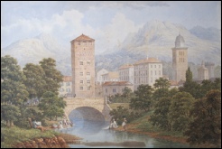 Dipinti Antichita Ille Pittore del Alpi Italien Trento. Sainta Maria Maggiore Church Ponte s. Lorwnzo.