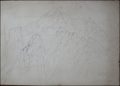 Walton, Elijah. [1832-1880]	Wetterhorn from near Grindelwald