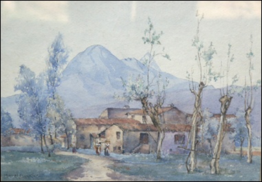 Mount Pania, from Barga
