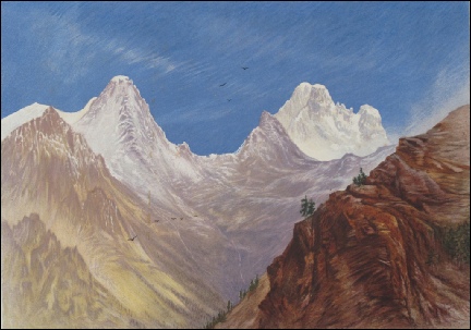 Walton, E. MONTE VISO, FROM THE COL DE LA CROIX. 
